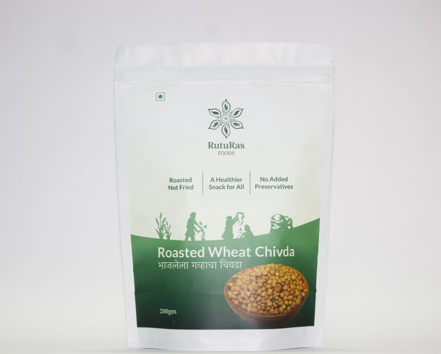 Roasted Wheat Chivda | भाजलेला गहू चिवडा