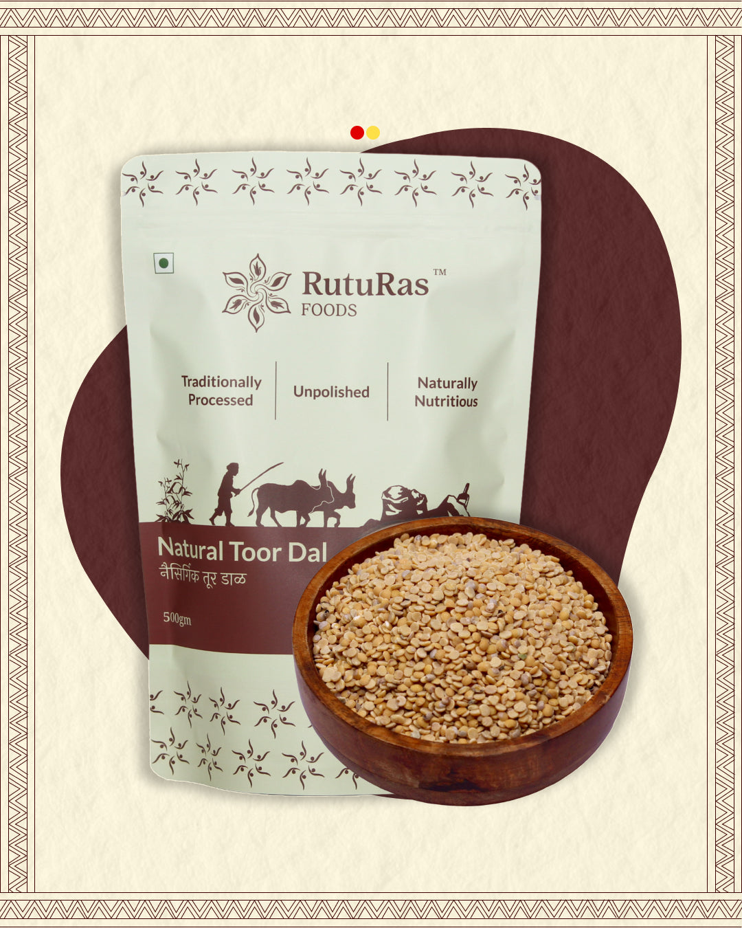 Natural Toor Dal | नैसर्गिक तूर डाळ - Unpolished