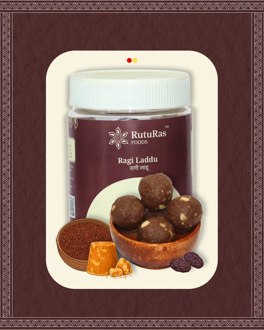 Ragi / Nachani Laddu- रागी/ नागली लाडू