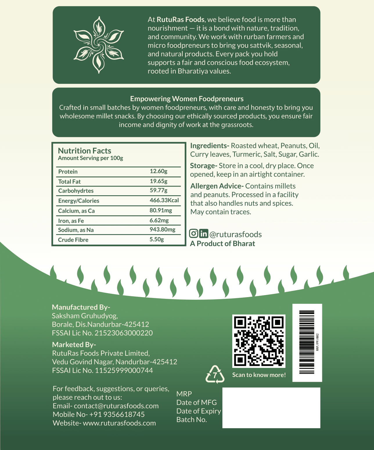 Roasted Wheat Chivda | भाजलेला गहू चिवडा